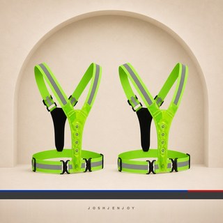 LED Reflective Harness Belt