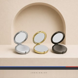 Round Compact Pocket Mirror