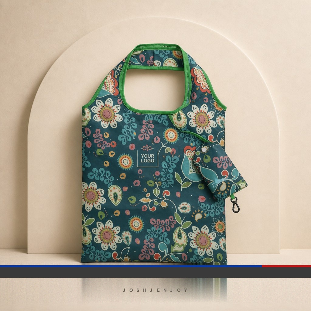 Foldable Polyester Shopping Tote