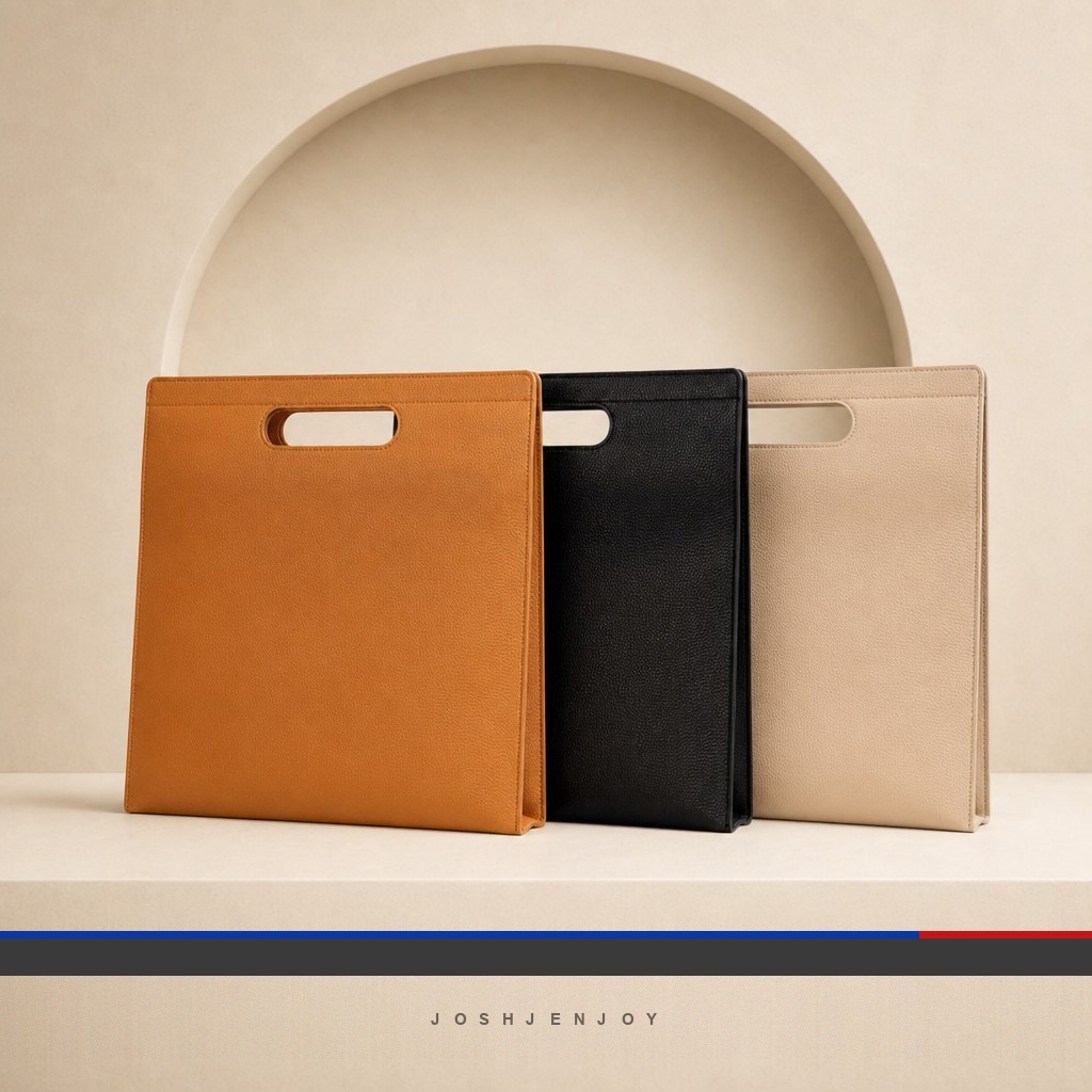 A4 File Bag Leatherette