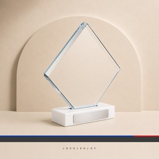Acrylic Diamond Award Plaque