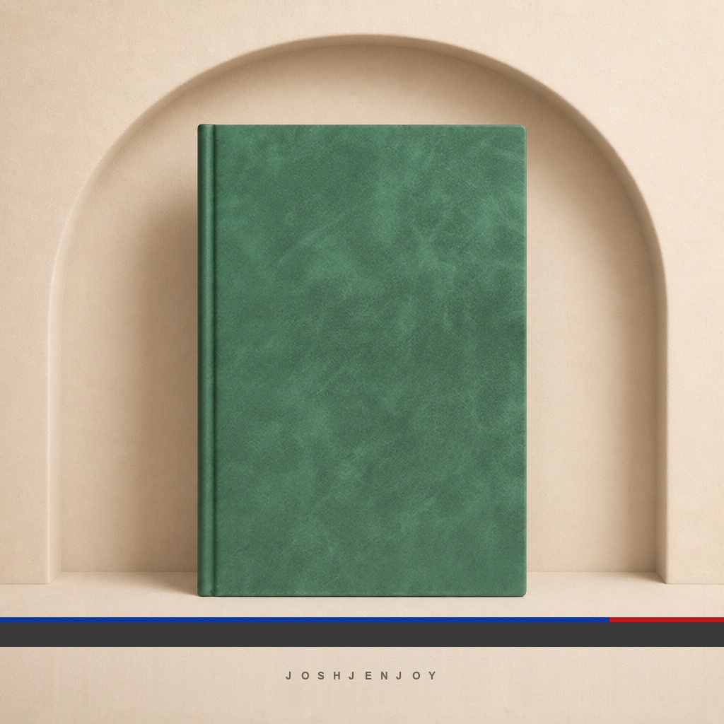 A5 Retro-Style Softcover Notebook