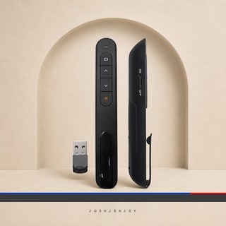 Black Laser Presenter Remote