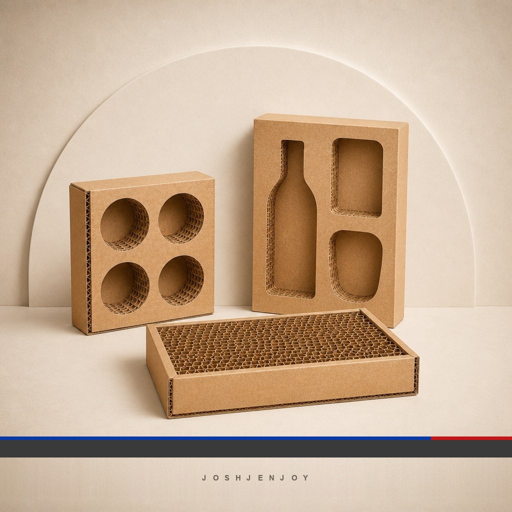 Kraft Corrugated Gift Box Insert Tray