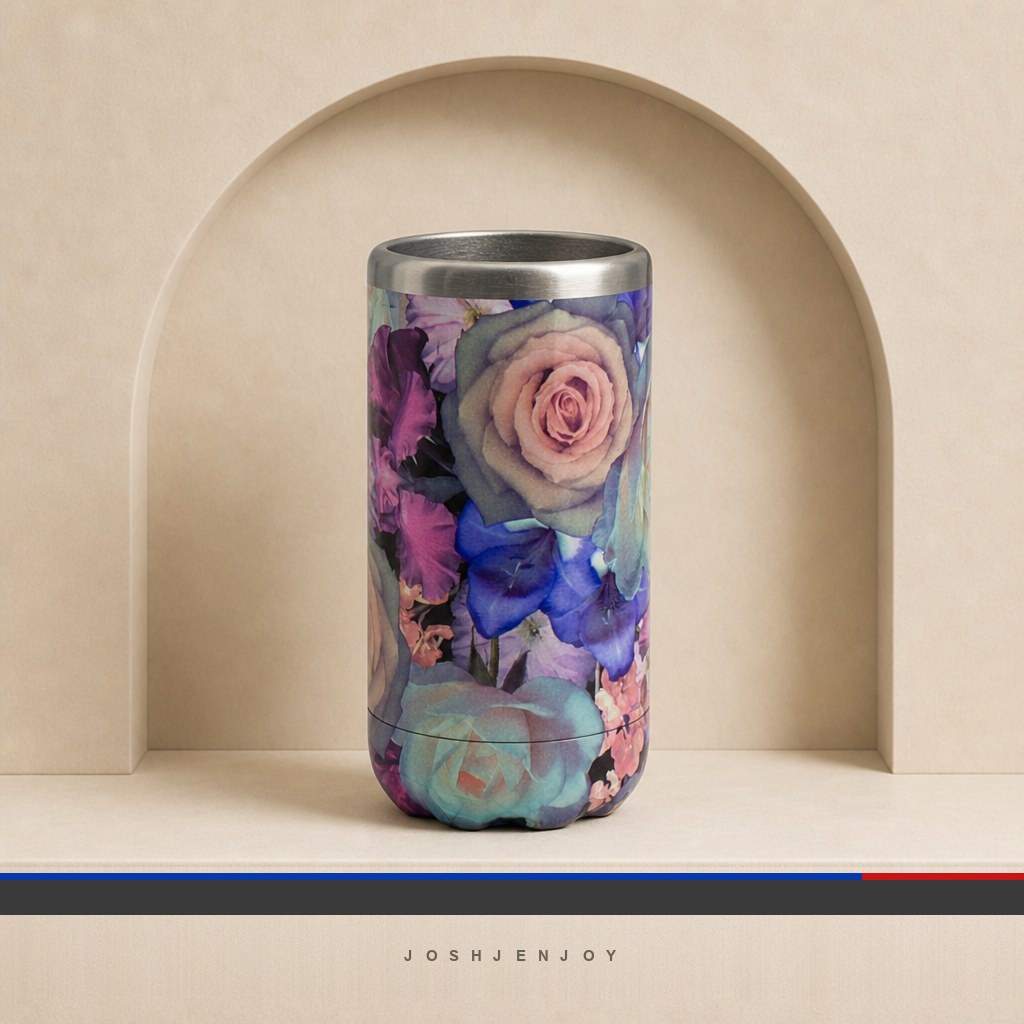 Slim Insulated Stainless Steel Can Cooler