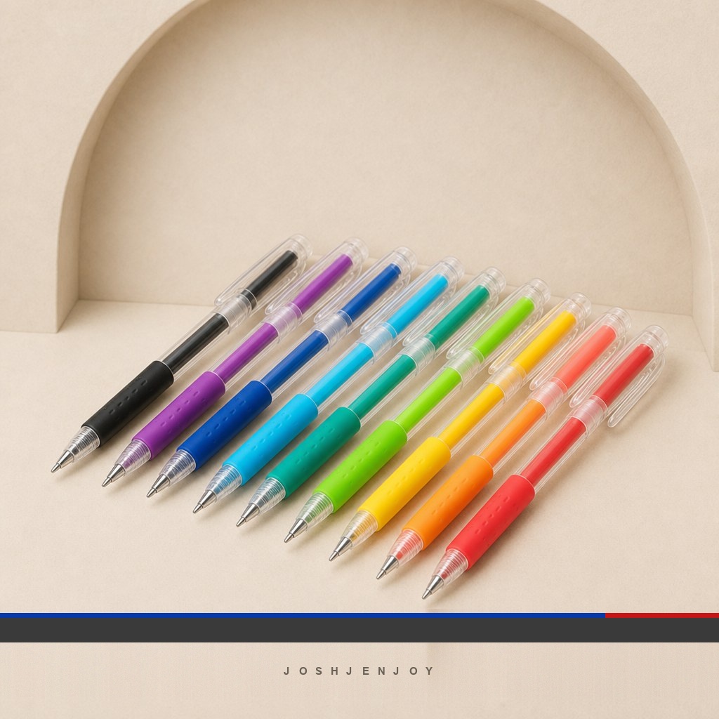 Clear Barrel Gel Pen