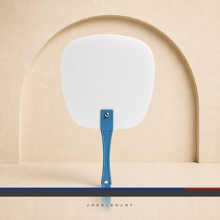 Solid Plastic Hand Fan