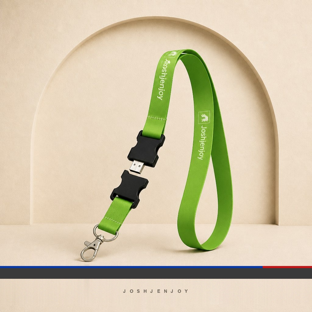 Lanyard With USB Flash Drive