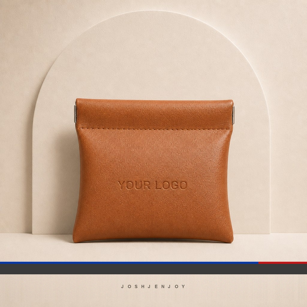 Squeeze-Frame Coin Pouch