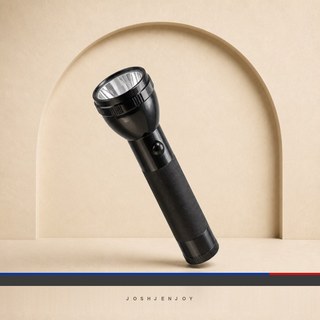 Heavy Duty Metal Flashlight