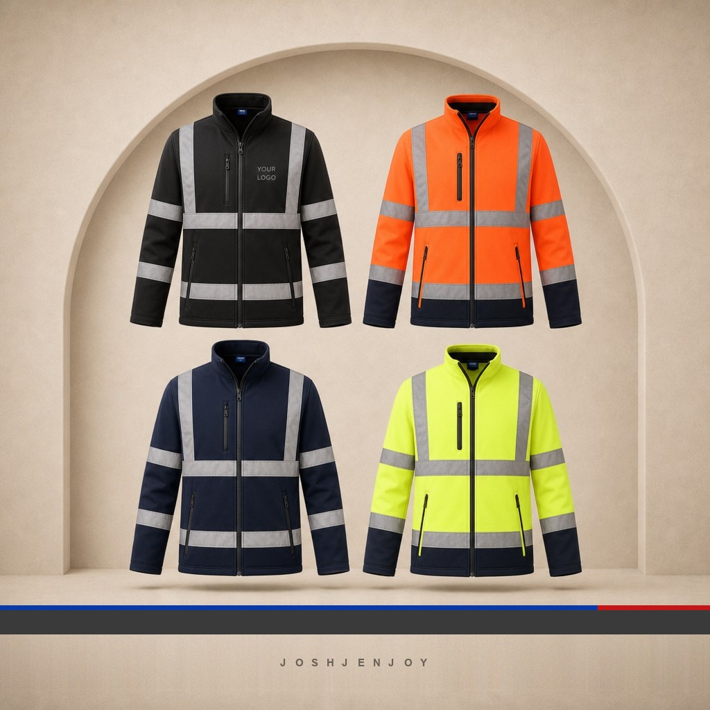 Hi-Vis Reflective Softshell Jacket