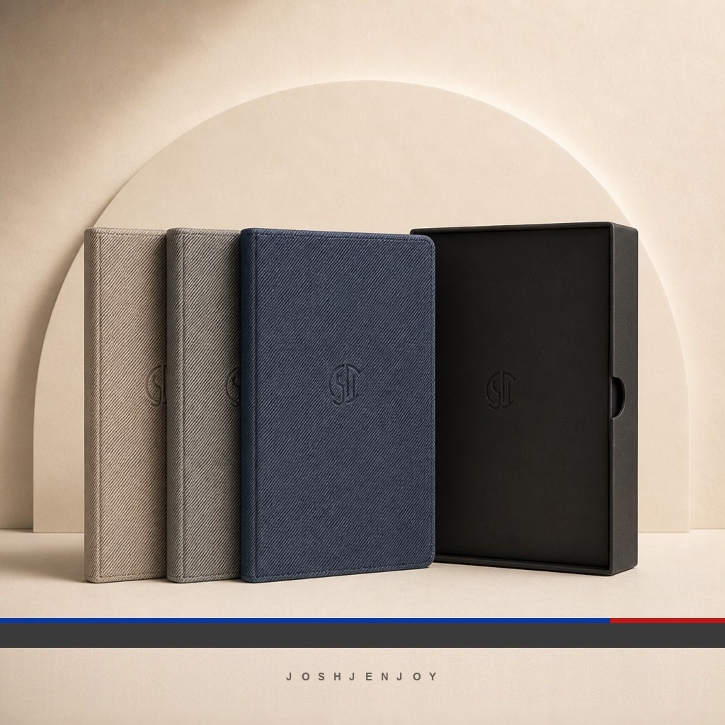 A5 Notebook Box Twill