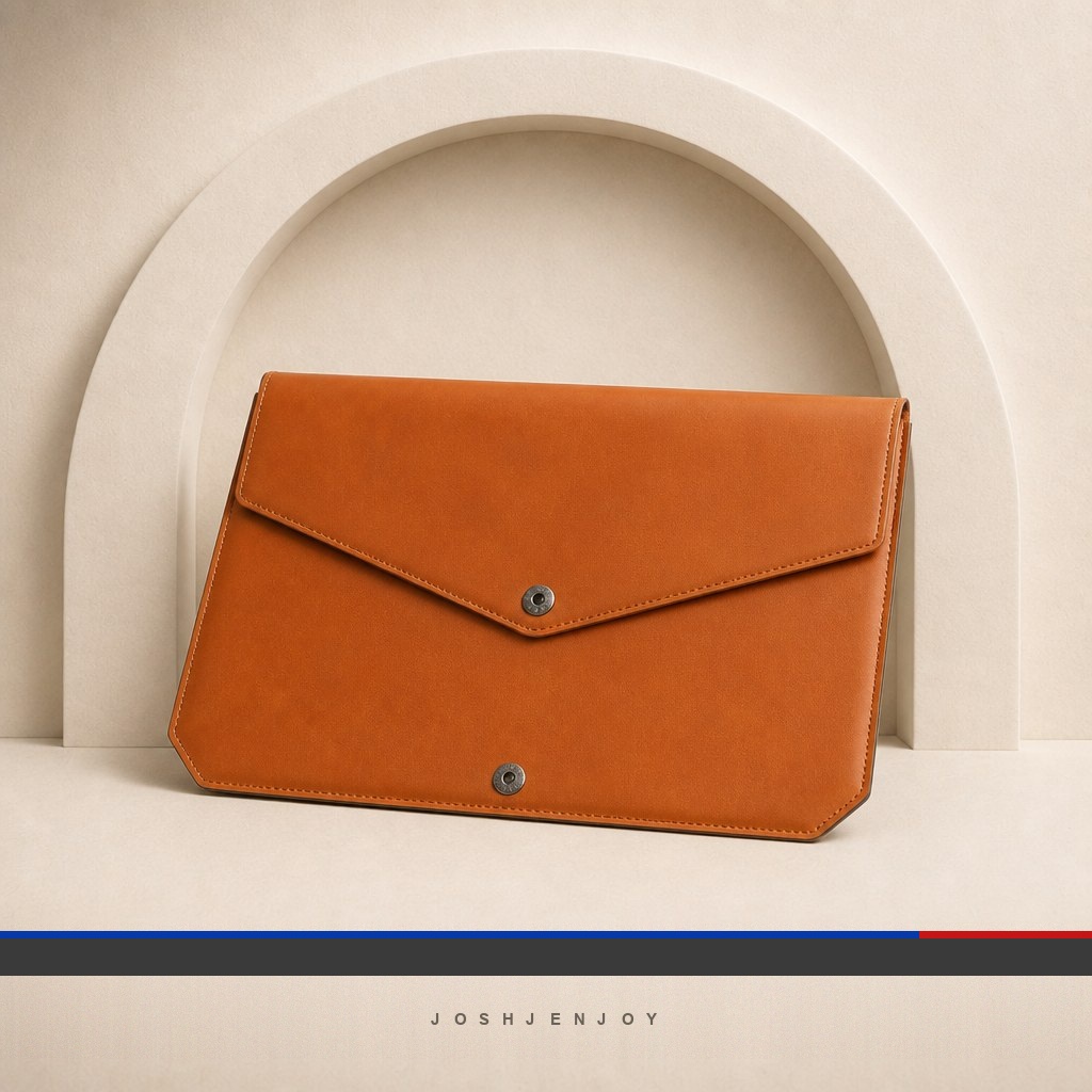 A4 Leatherette File Bag