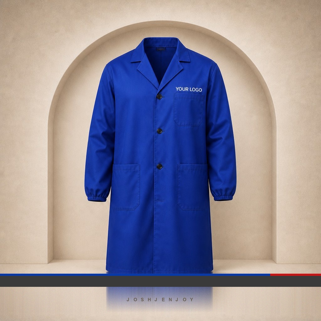 Royal Blue Laboratory Coat