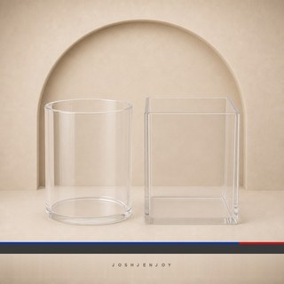 Transparent Acrylic Pen Holder