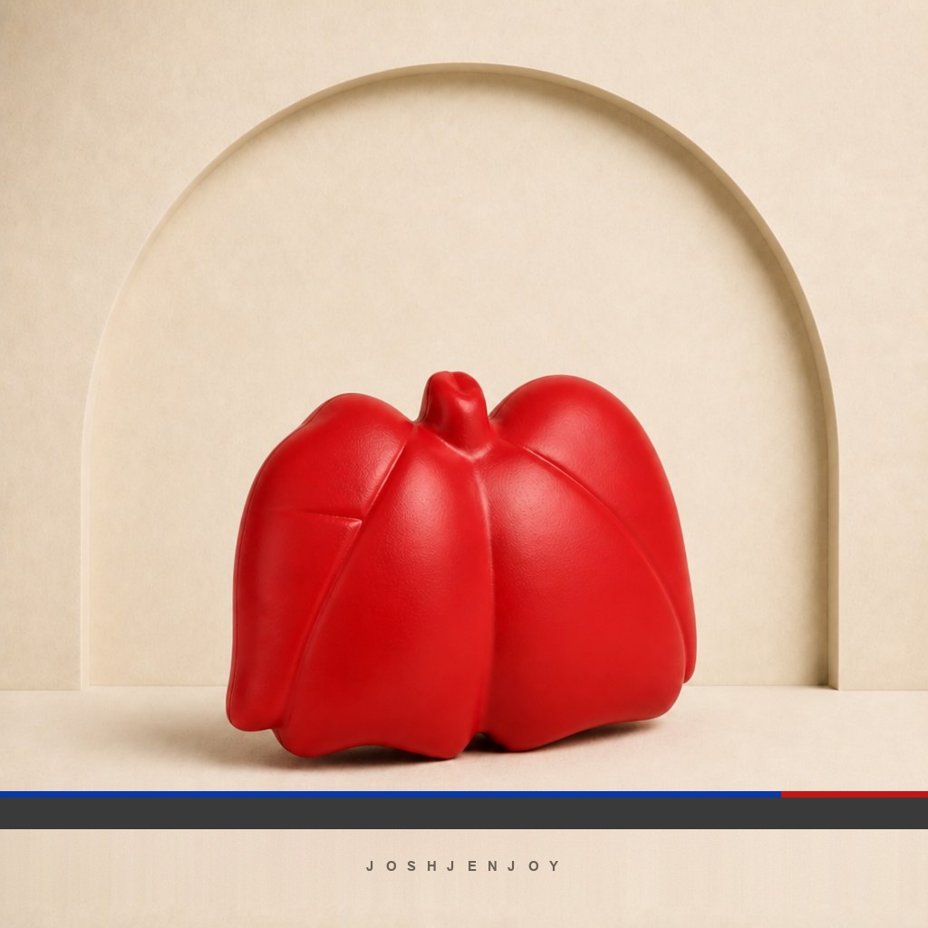 Lung Shape Stress Ball