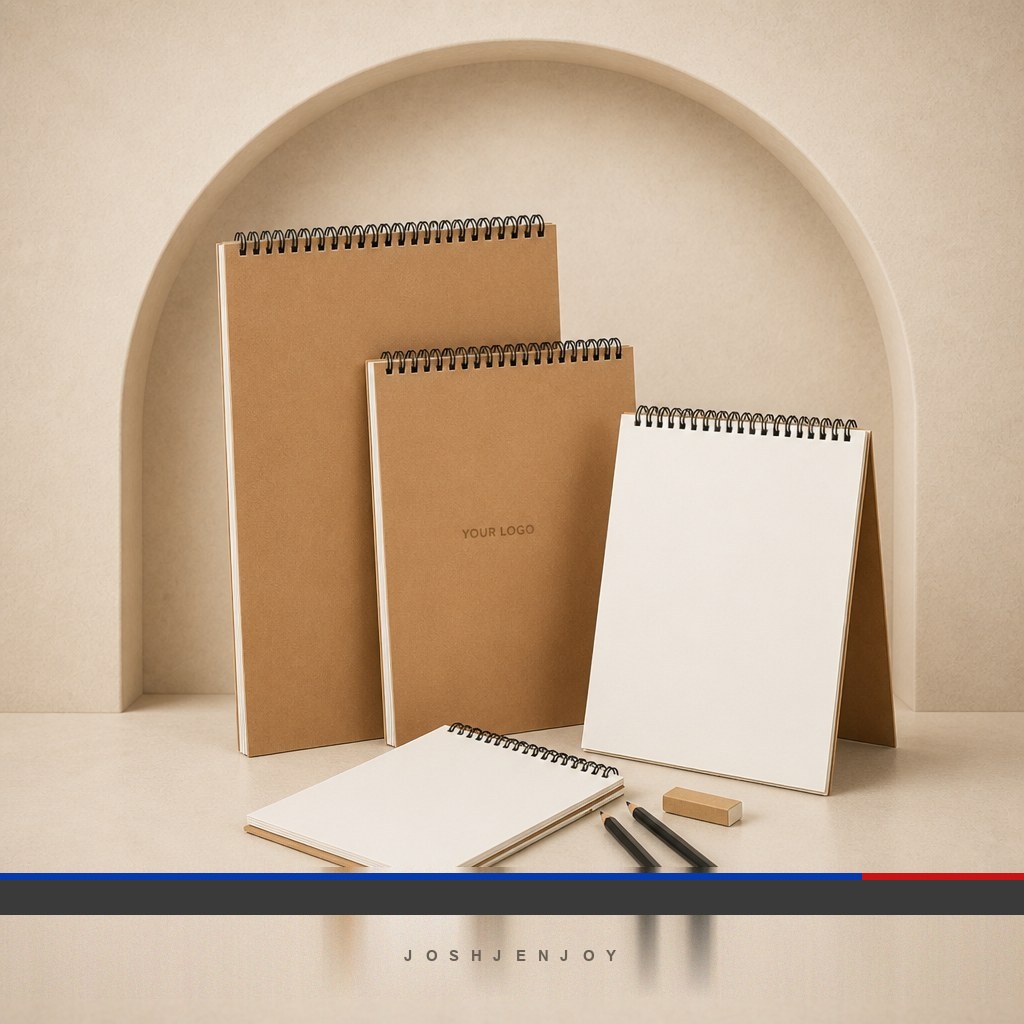 Kraft Wire-Bound Sketch Pad