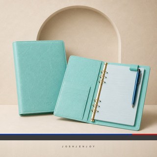 Conference Folio Notebook with Ring Binder