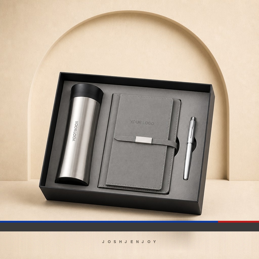 Tumbler, Notebook And Pen Gift Set